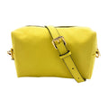 Empire Cove Faux Leather Crossbody Bag Purse Shoulder Handbag Messenger-Yellow-