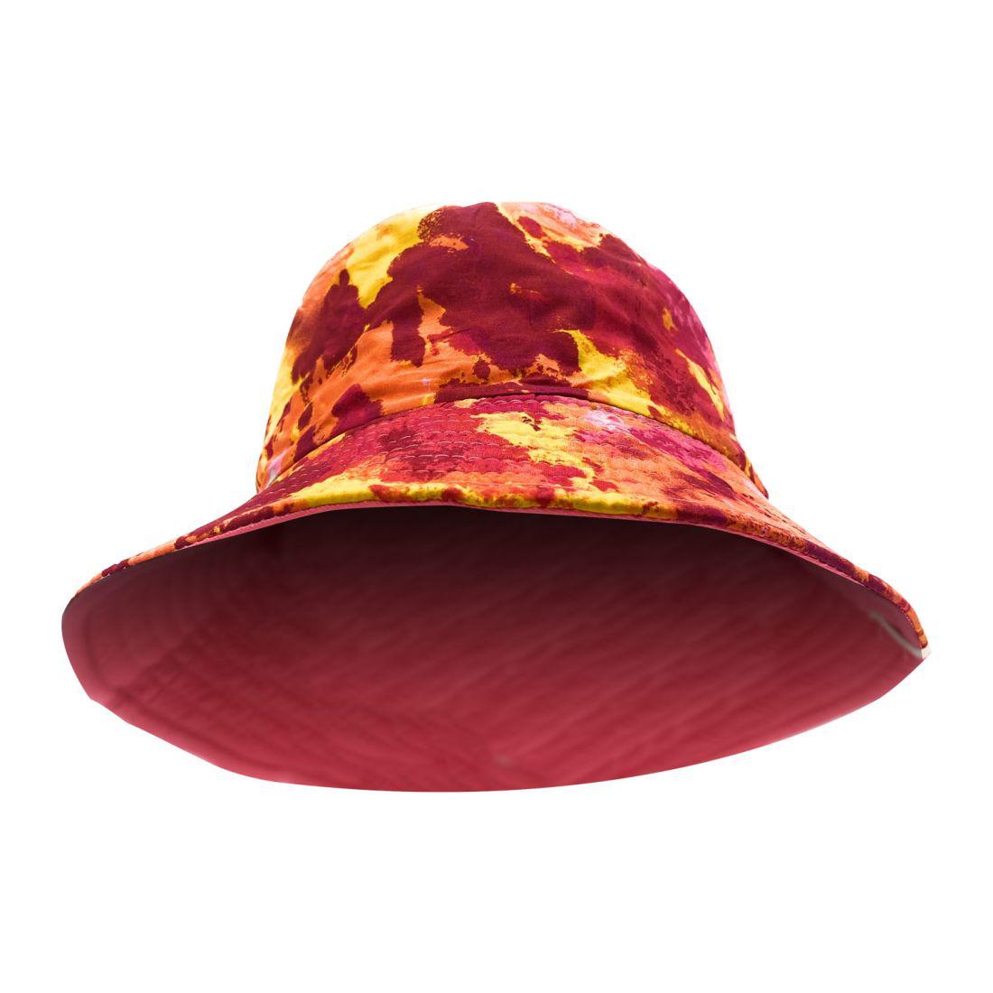Empire Cove Tie Dye Ice Crumple Bucket Hat Reversible Fisherman Cap Women Men-Purple-