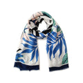 Empire Cove Womens Scarf Scarves Wraps Tropical Palm Trees Sarong Beach Cover Ups-Navy-