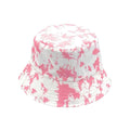 Empire Cove Paint Splash Bucket Hat Reversible Fisherman Cap Women Men Summer-Pink-