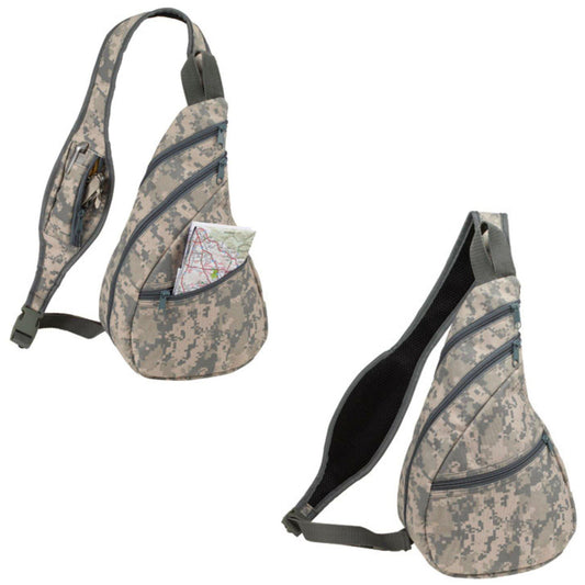 15inch Sling Bag Body Backpack Rucksack Military Army ACU Digital Camo Camouflage-