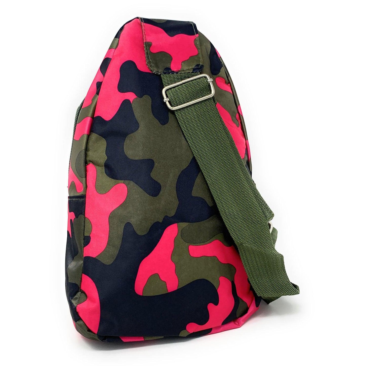 Empire Cove Camo Chest Crossbody Sling Shoulder Bag Backpack-Blue-