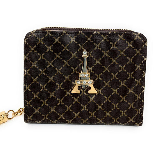 Empire Cove Stylish Printed Bifold Wallets for Women Ladies Teens Card Holder-Brown-