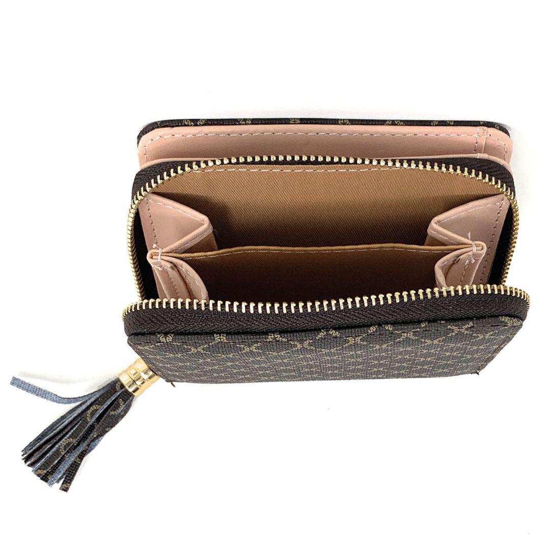 Empire Cove Stylish Printed Bifold Wallets for Women Ladies Teens Card Holder-Black-