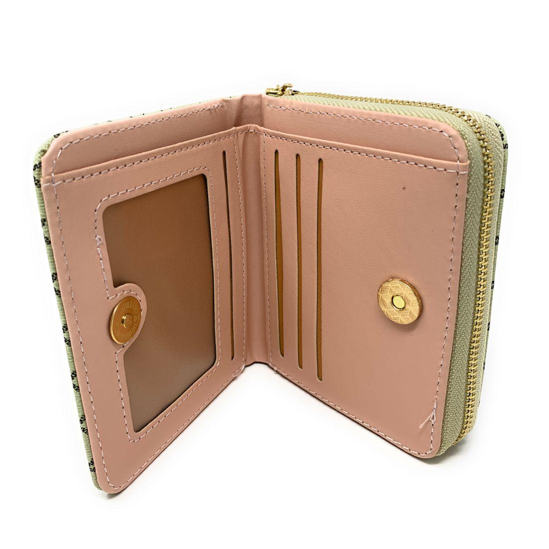 Empire Cove Stylish Printed Bifold Wallets for Women Ladies Teens Card Holder-Black-