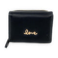 Empire Cove Stylish Trifold Love Wallets for Women Ladies Teens Card Coin Holder-Black-