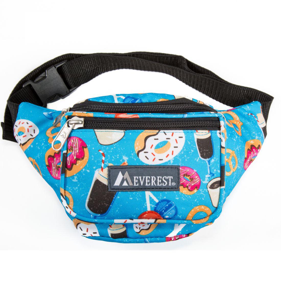 Everest Signature Pattern Waist Fanny Pack-Donuts-