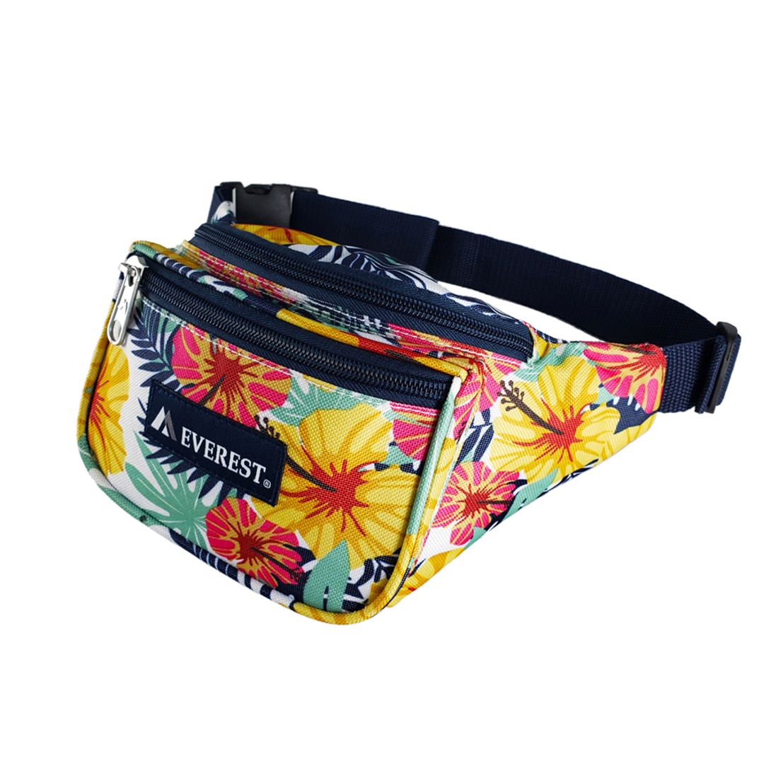 Everest Signature Pattern Waist Fanny Pack-Tropical-