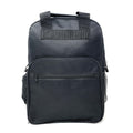 Modern School Backpack Bag with Double Straps and Handles-Black-