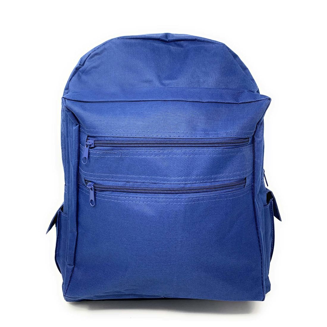 Spacious Classic School Backpack Bag-Navy-