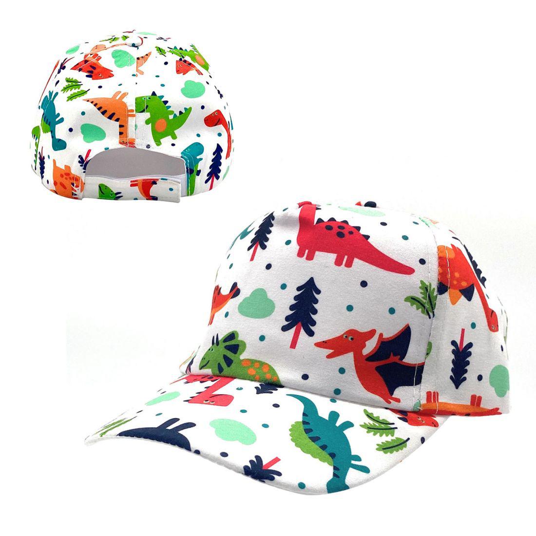 Empire Cove Kids Baseball Caps Fun Prints Hats Boys Girls Toddler-Cars-