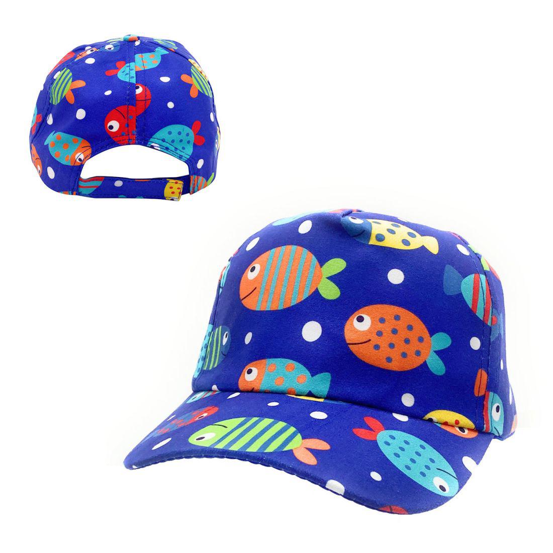 Empire Cove Kids Baseball Caps Fun Prints Hats Boys Girls Toddler-Cars-