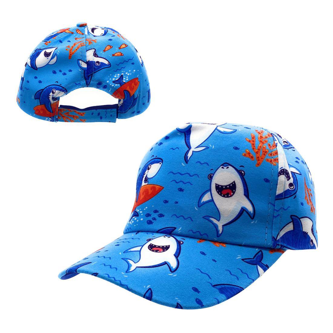 Empire Cove Kids Baseball Caps Fun Prints Hats Boys Girls Toddler-Cars-