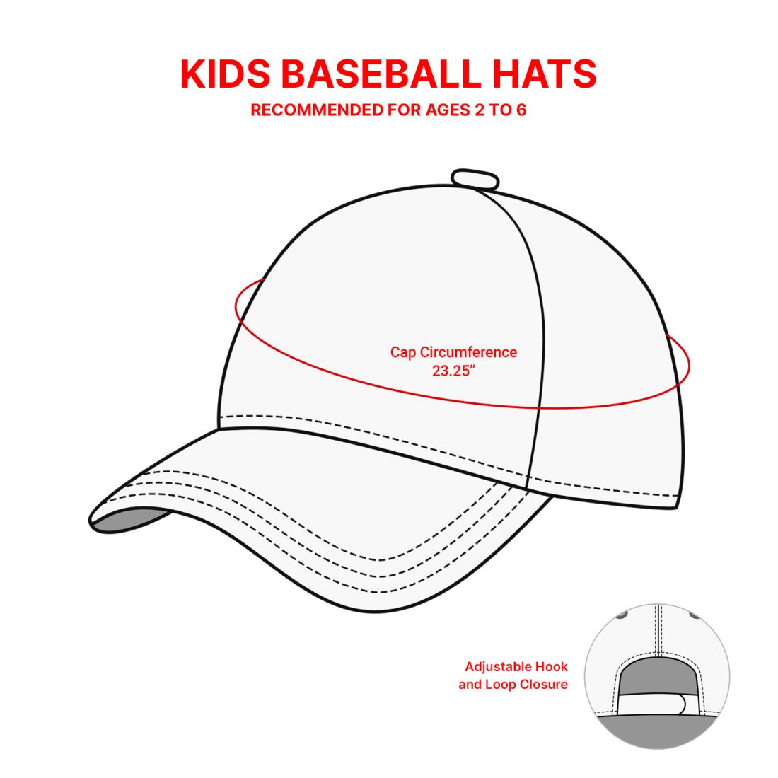 Empire Cove Kids Baseball Caps Fun Prints Hats Boys Girls Toddler-Cars-