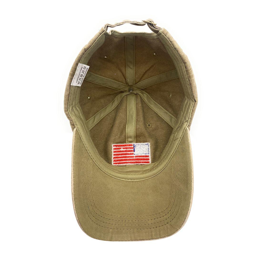 Empire Cove Washed USA Flag Cotton Baseball Dad Caps Patriotic Hats Vintage-Navy-