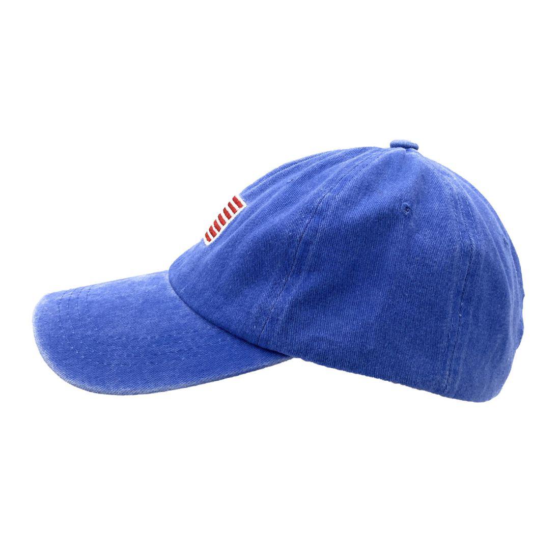 Empire Cove Washed USA Flag Cotton Baseball Dad Caps Patriotic Hats Vintage-Navy-