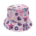 Empire Cove Kids Unicorns Bucket Hat Reversible Fisherman Cap Girls Summer Beach-Princess-