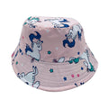 Empire Cove Kids Unicorns Bucket Hat Reversible Fisherman Cap Girls Summer Beach-Unicorn Stars-