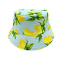 Empire Cove Fruit Designs Bucket Hat Reversible Fisherman Cap Women Men Summer-Lemon-