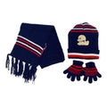 Empire Cove 3 Piece Kids Winter Knit Beanie Set Gloves Hats Scarves Girls Boys-Dog-