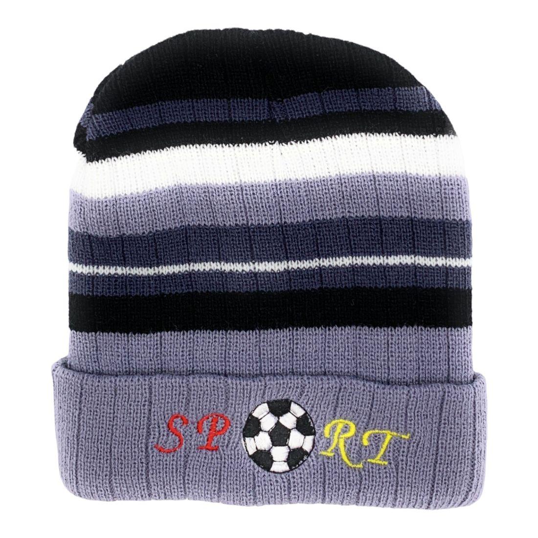 Empire Cove 3 Piece Kids Winter Knit Beanie Set Gloves Hats Scarves Girls Boys-Car-