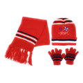 Empire Cove 3 Piece Kids Winter Knit Beanie Set Gloves Hats Scarves Girls Boys-Angel-
