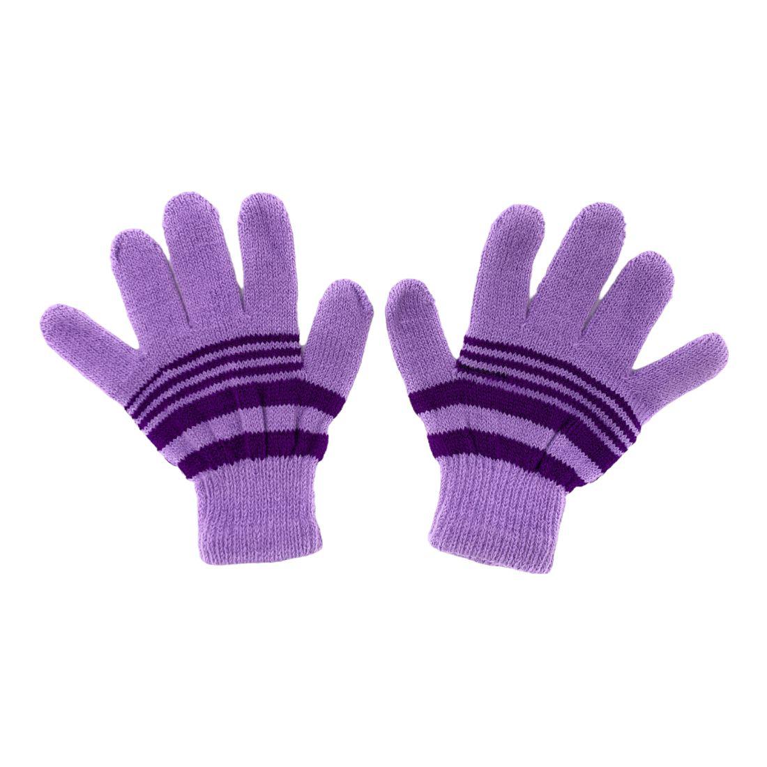 Empire Cove 3 Piece Kids Winter Knit Beanie Set Gloves Hats Scarves Girls Boys-Car-