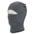 RAPDOM Full Face Mask Convertible Balaclava Poly/Elastane Cloth Reusable-Graphite-