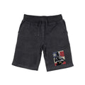 RAPDOM TS6 Fleece Gym Shorts Patriotic Military Not Just Any-Heather Charcoal-Small-