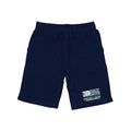 RAPDOM TS6 Fleece Gym Shorts TGL Thin Green Line USA Flag-Navy-Small-