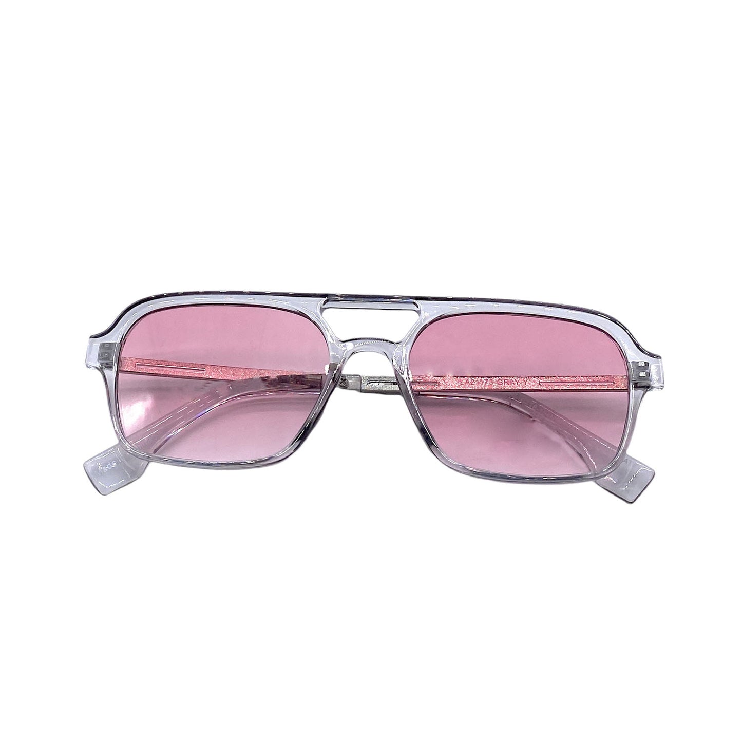 Empire Cove Aviator Sunglasses Retro Stylish Double Bridge UV Protection Driving-Black-