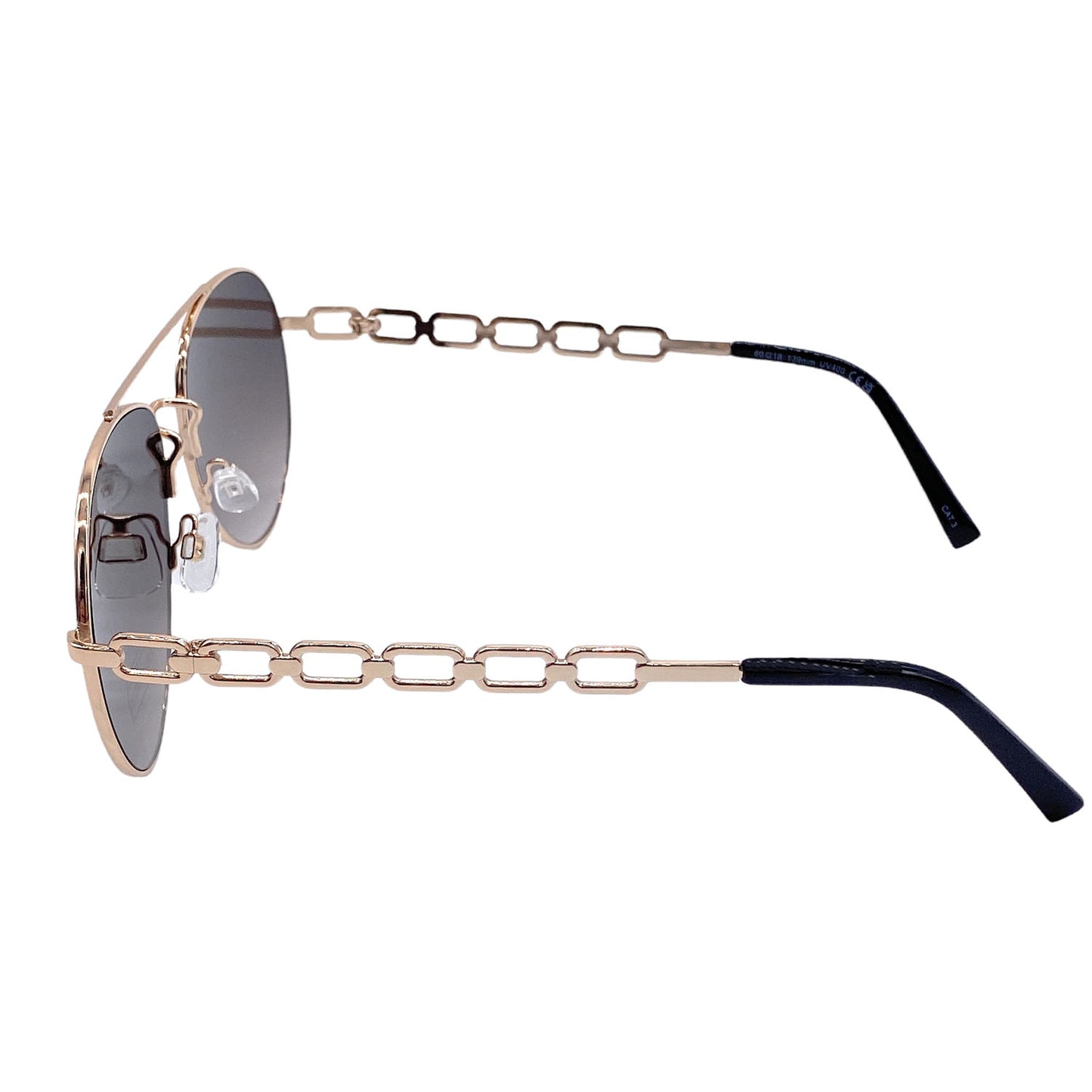 Empire Cove Classic Gradient Aviator Sunglasses Metal Frame Trendy UV Protection-Gold/Brown-