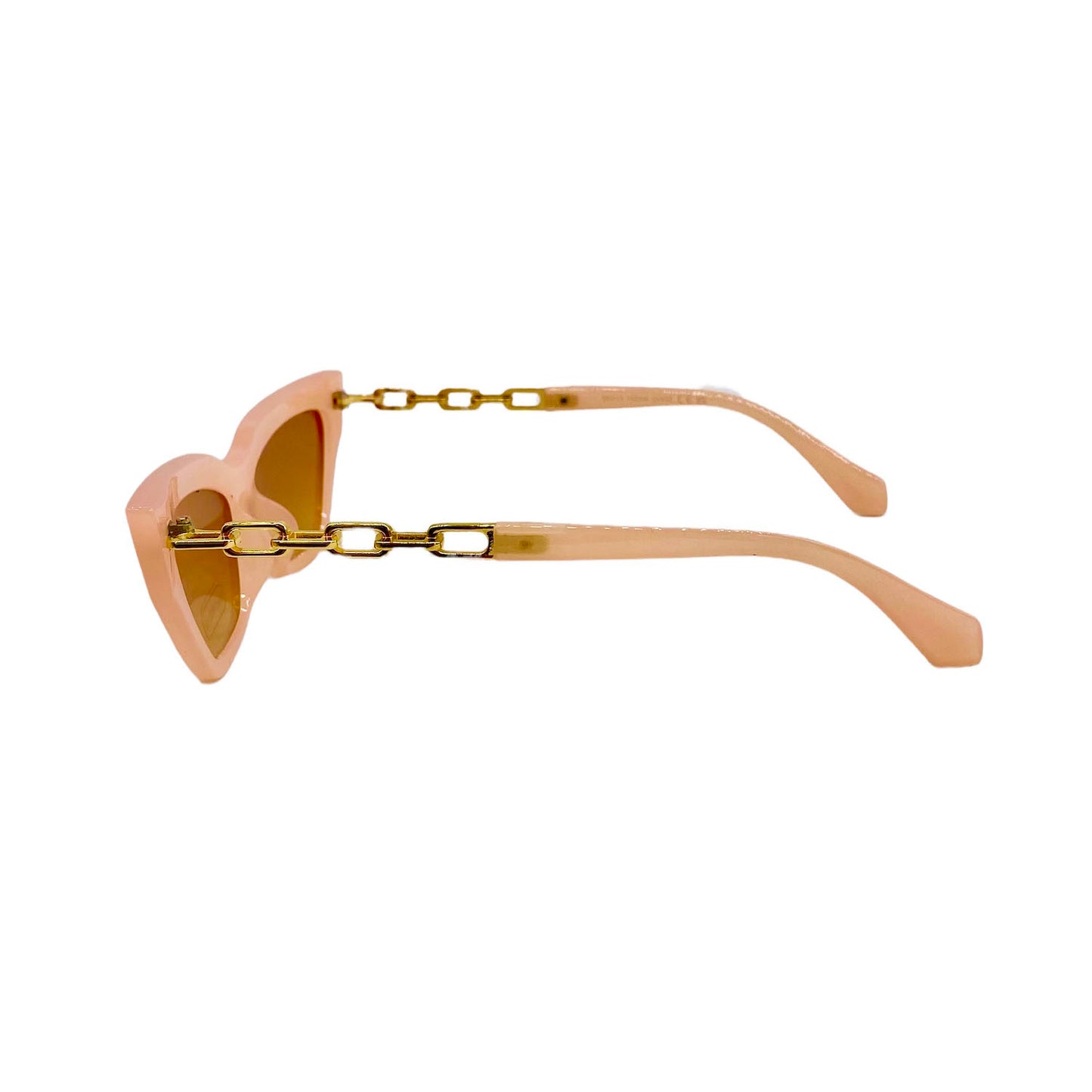 Empire Cove Retro Vintage Cat Eye Sunglasses Trendy Stylish Shades UV Protection-Pink/Brown-