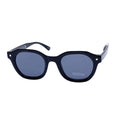 Empire Cove Round Polygon Sunglasses Retro Classic Vintage Shades Sunnies Driving-Black-