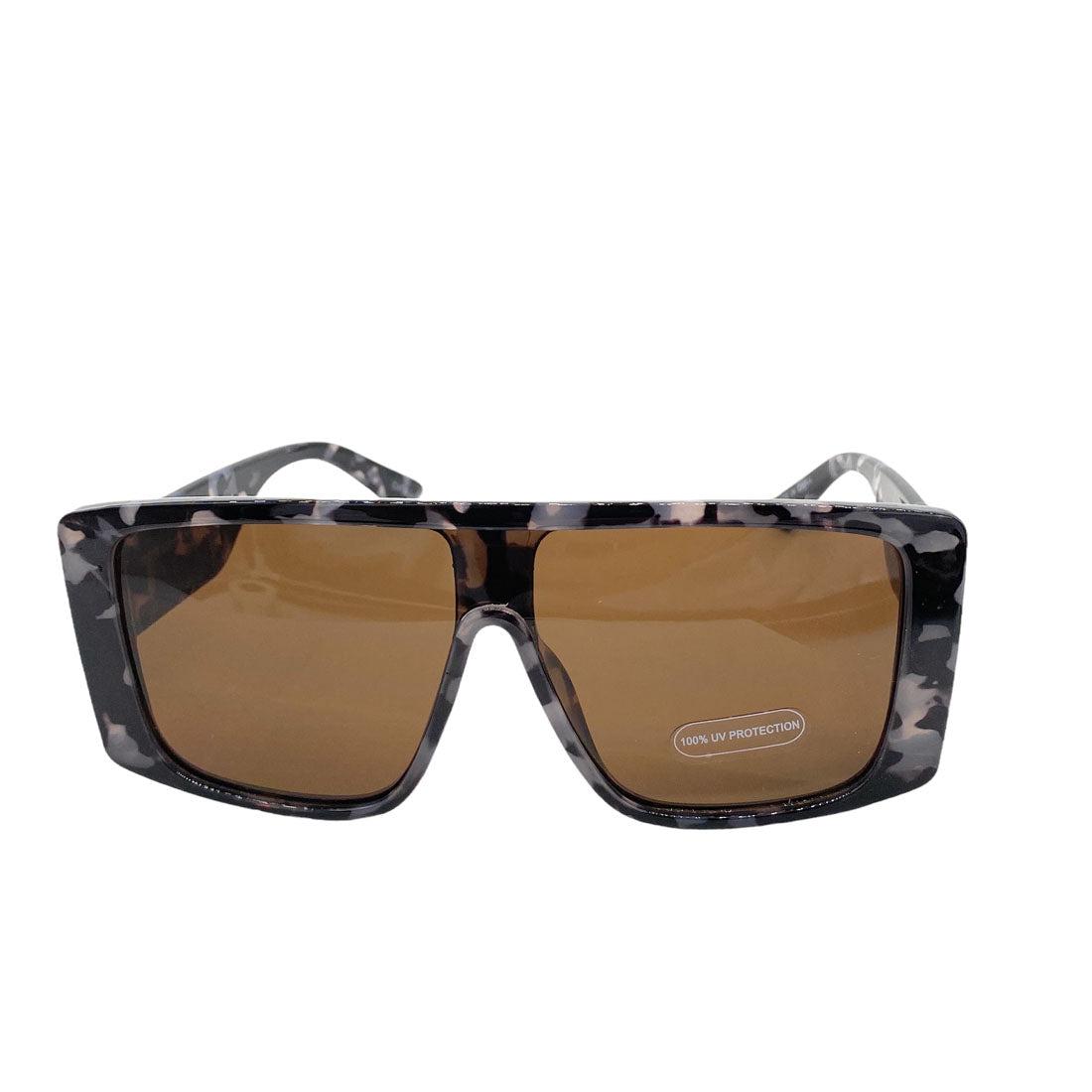 Empire Cove Sunglasses Oversized Square Designer Style Trendy Retro Sunnies Shades-Tortoise-