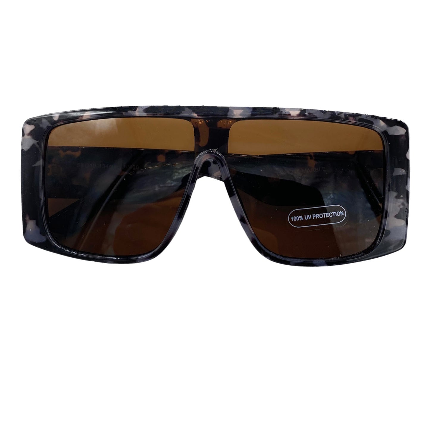 Empire Cove Sunglasses Oversized Square Designer Style Trendy Retro Sunnies Shades-Tortoise-