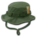 Military Style Boonie Bucket Fishing Hunting Rain Camouflage Hats Caps-Olive-Small (6 7/8 - 7)-