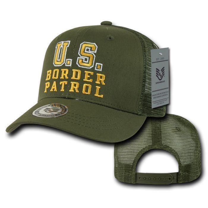 Army Air Force Navy Marines Police Security Military Back to Basics Trucker Baseball Hats Caps-AIR FORCE - NAVY-