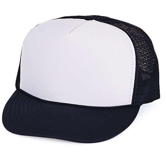 1 Dozen Trucker Baseball Hats Caps Foam Mesh Blank Adult Youth Kids Wholesale Bulk-