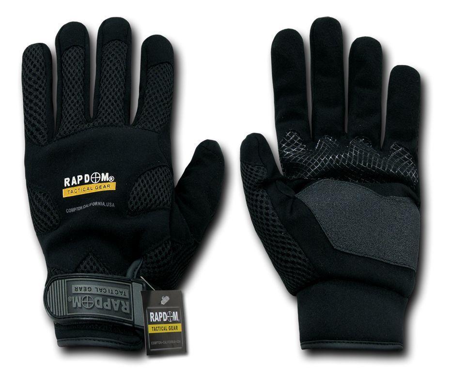 Breathable Mesh Gloves Mechanics Work Motorcycle Biker Riding-Small-