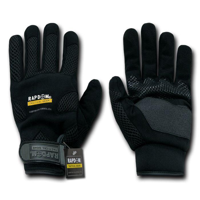 Breathable Mesh Gloves Mechanics Work Motorcycle Biker Riding-Small-