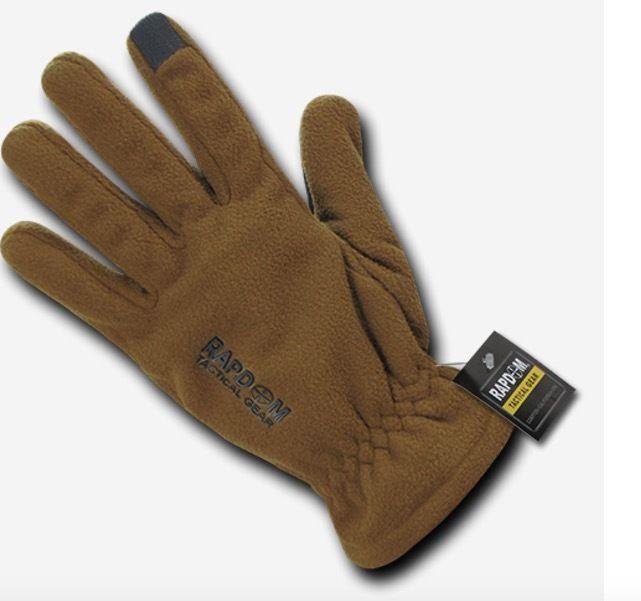 Breathable Water Resistant Tactical Patrol Gloves-Black-Small-