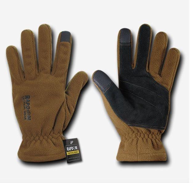 Breathable Water Resistant Tactical Patrol Gloves-Black-Small-