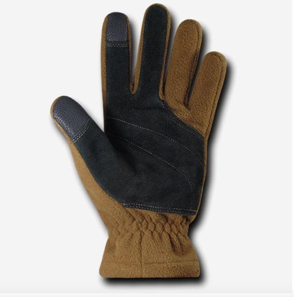 Breathable Water Resistant Tactical Patrol Gloves-Black-Small-