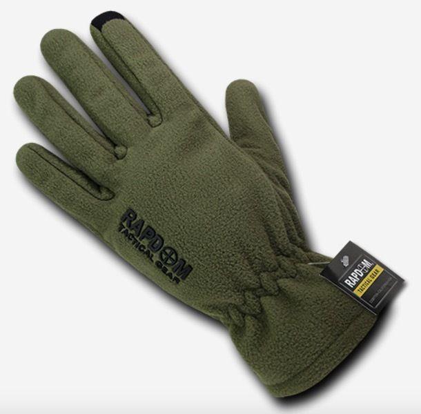 Breathable Water Resistant Tactical Patrol Gloves-Black-Small-