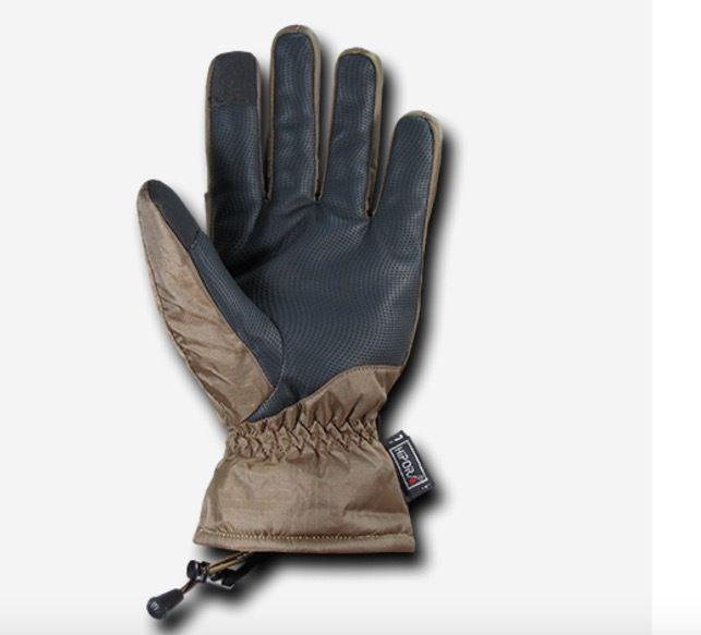 Breathable Winter Water Resistant Tactical Patrol Outdoor Army Gloves-Black-Small-