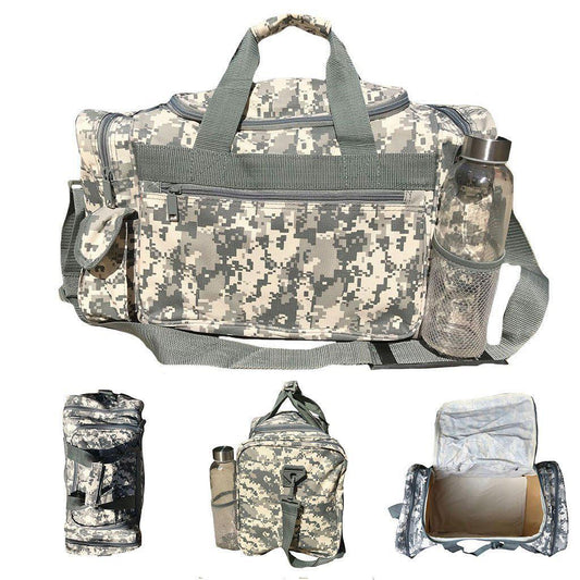 18inch Camo Camouflage Army Duffle Bags Military Acu Sports Gym Travel Carry-On-