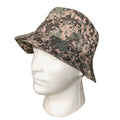 Camouflage Camo Bucket Hats Caps Hunting Gaming Fishing Military Unisex-L (7 1/8)-GRAY PIXEL-