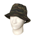 Camouflage Camo Bucket Hats Caps Hunting Gaming Fishing Military Unisex-XL (7 3/8)-GREEN CAMO-