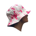 Camouflage Camo Bucket Hats Caps Hunting Gaming Fishing Military Unisex-XL (7 3/8)-PINK CAMO-
